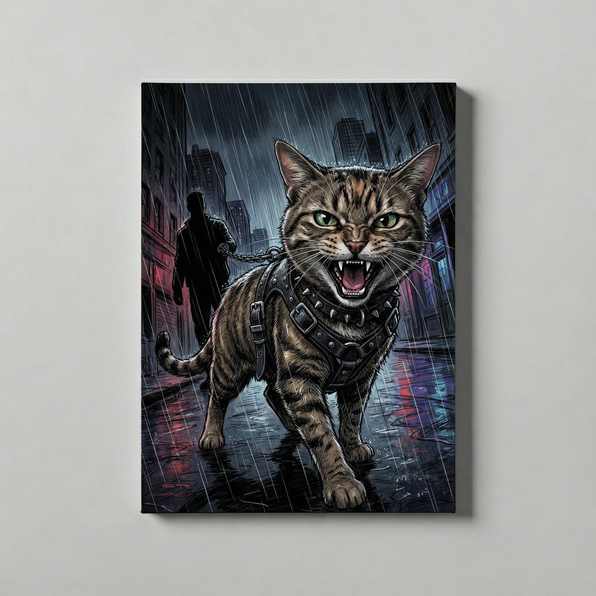 Midnight Handler (Canvas)