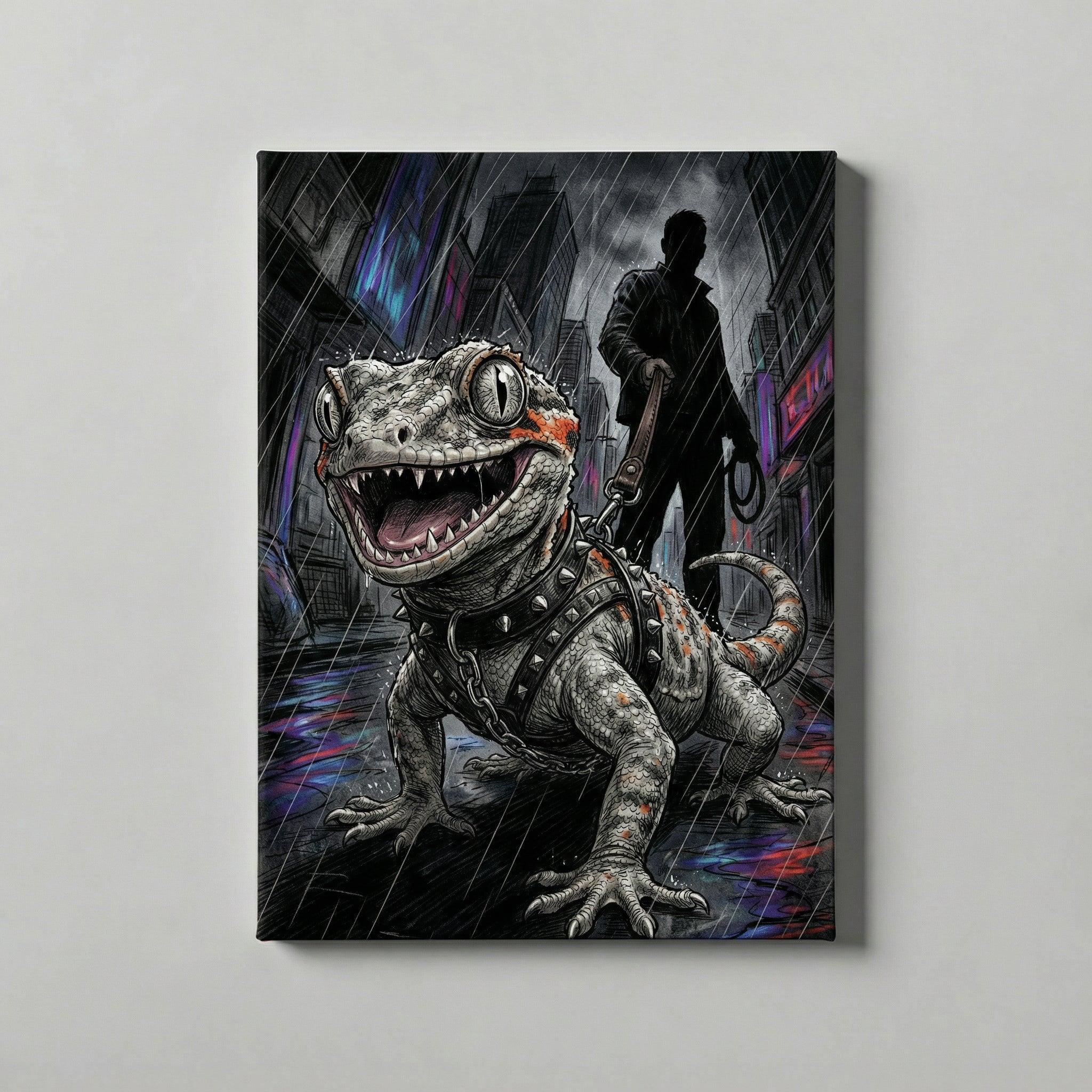 Midnight Handler (Canvas)