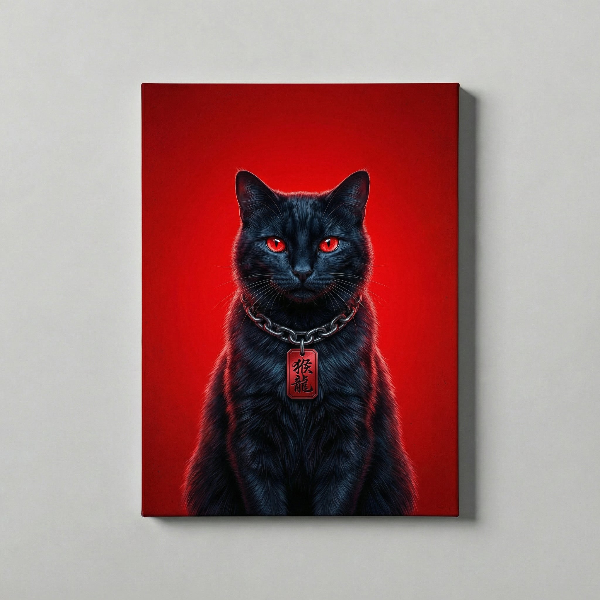 The Red Omen (Canvas)