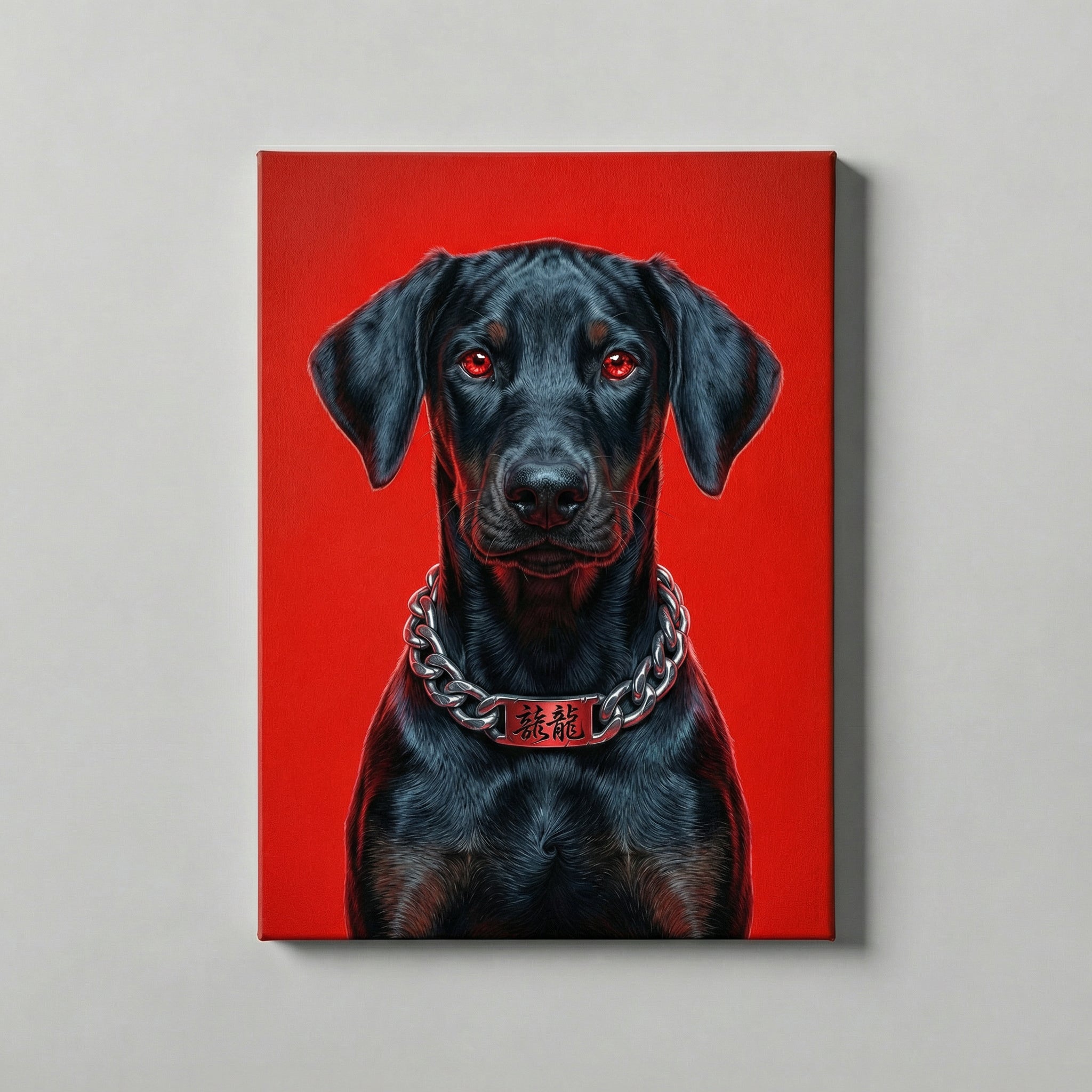 The Red Omen (Canvas)