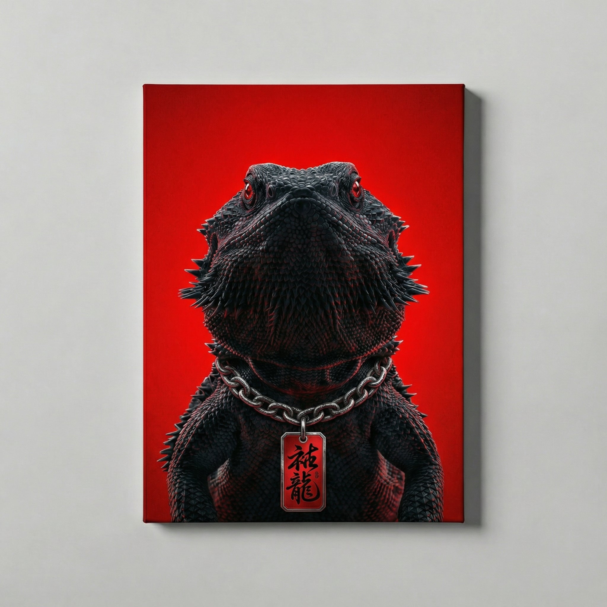 The Red Omen (Canvas)