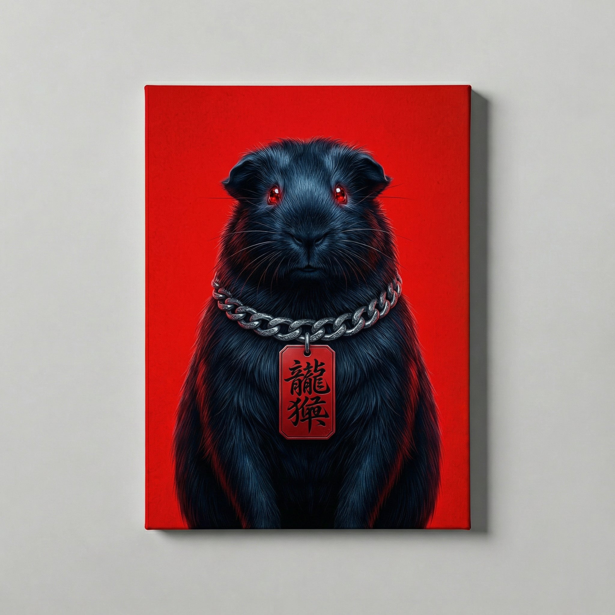 The Red Omen (Canvas)